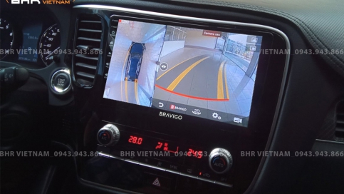 Màn hình DVD Android liền camera 360 xe Mitsubishi Outlander 2020 - nay | Bravigo Ultimate (4G+64G)  